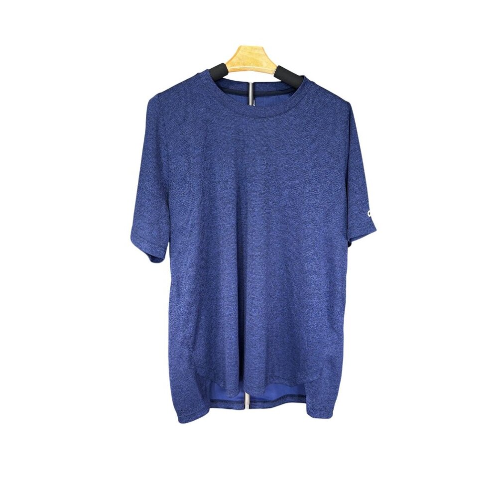 Adidas Mens XL Blue T-Shirt M Axis SS Tee Recycled Polyester